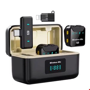 میکروفون یقه ای SX23 دو کاربره بیسیم