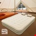تشک بادی دو نفره به همراه پمپ باد شارژی سایز 150x200x40