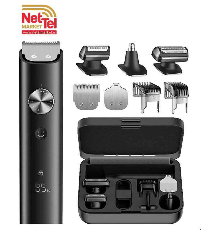 ماشین اصلاح موی سر و صورت تریمر شیائومی مدل Xiaomi Grooming Kit Pro XMGHT2KITLF