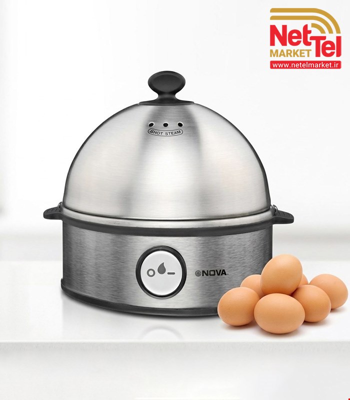 تخم‌مرغ پز نوا مدل NEB-9001-7 ظرفیت ۷ تایی (کالا اصل)
