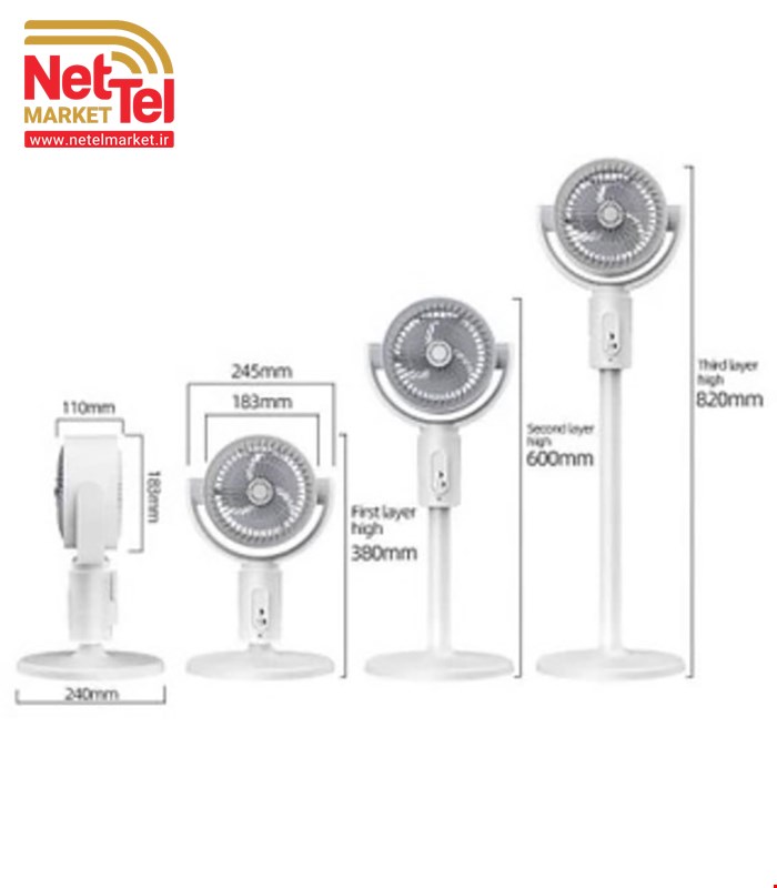 پنکه Fan F1 شارژی